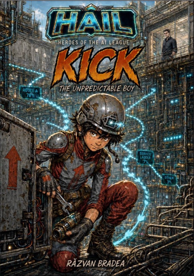 Cover of the HAIL Kick Story comic